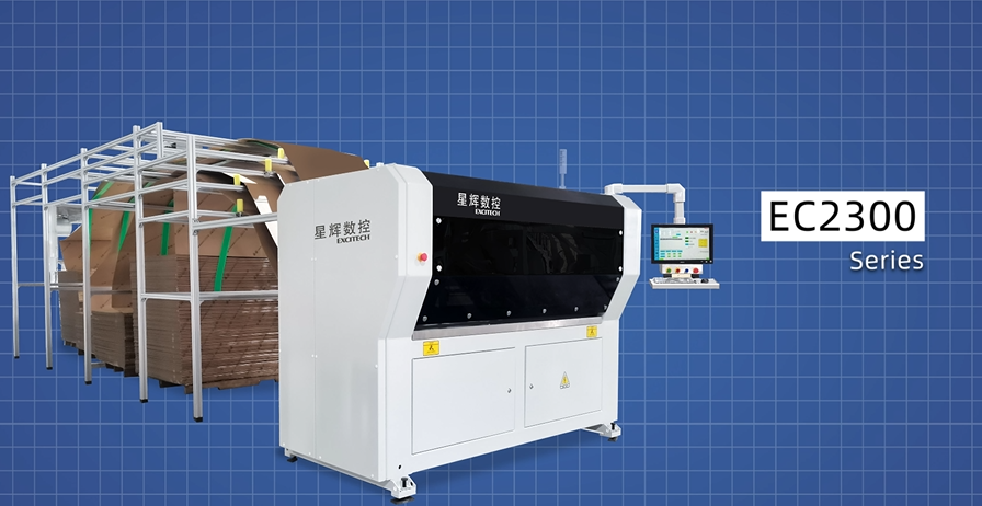 Μηχανή κατασκευής κιβωτίων Excitech CNC 2300, έξυπνες λύσεις συσκευασίας!