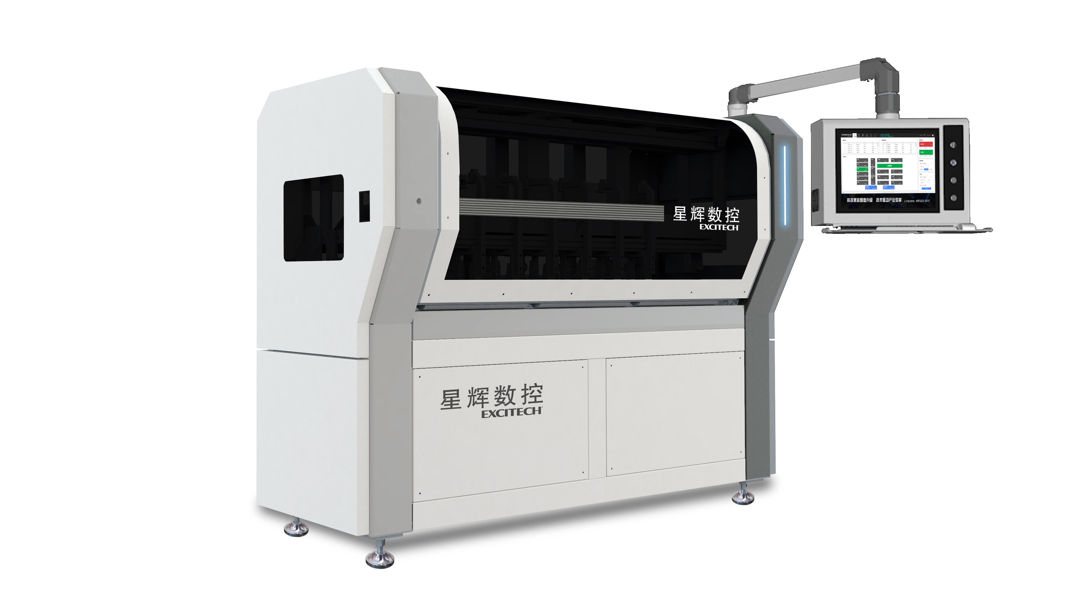 Μηχανή κατασκευής κιβωτίων Excitech CNC 2300, εμφανίζονται οι λεπτομέρειες του προϊόντος!