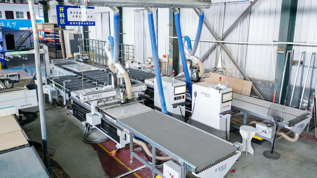 Τύποι κοπτικής μηχανής EXCITECH WOODWORKING CNC.