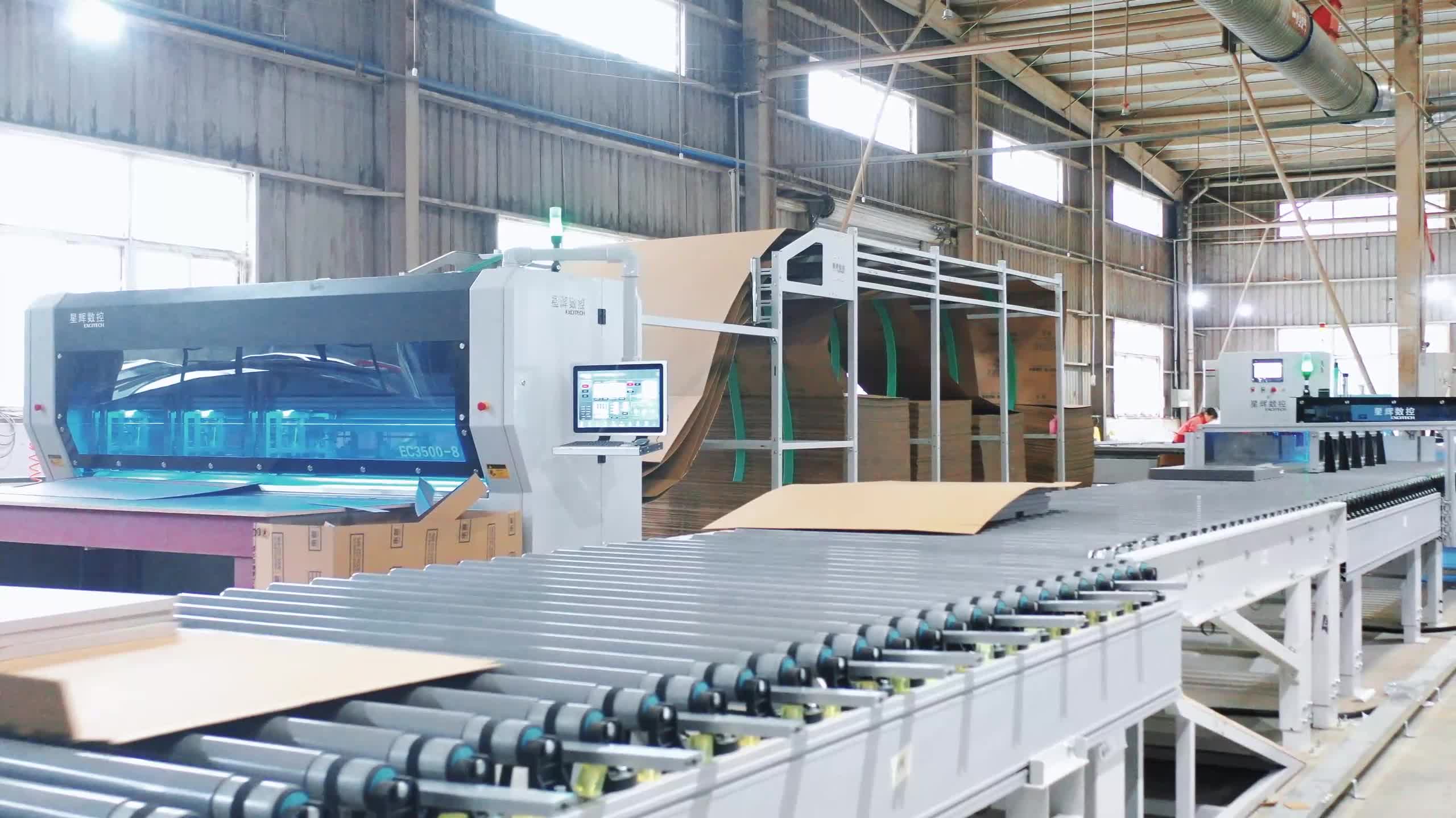 Κοινή χρήση περιπτώσεων excitech CNC Sichuan Chengdu Συσκευασία εντύπωσης.