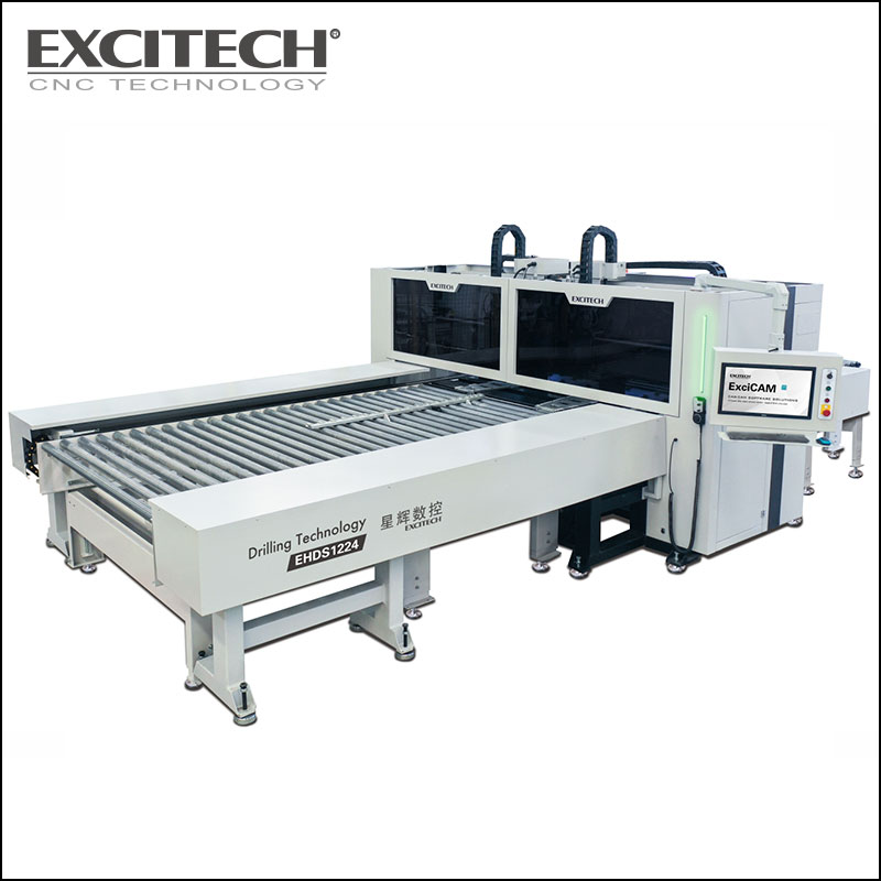 Μέσω Feed Six Sided Drilling Machine με Διπλή Ζώνη Εργασίας